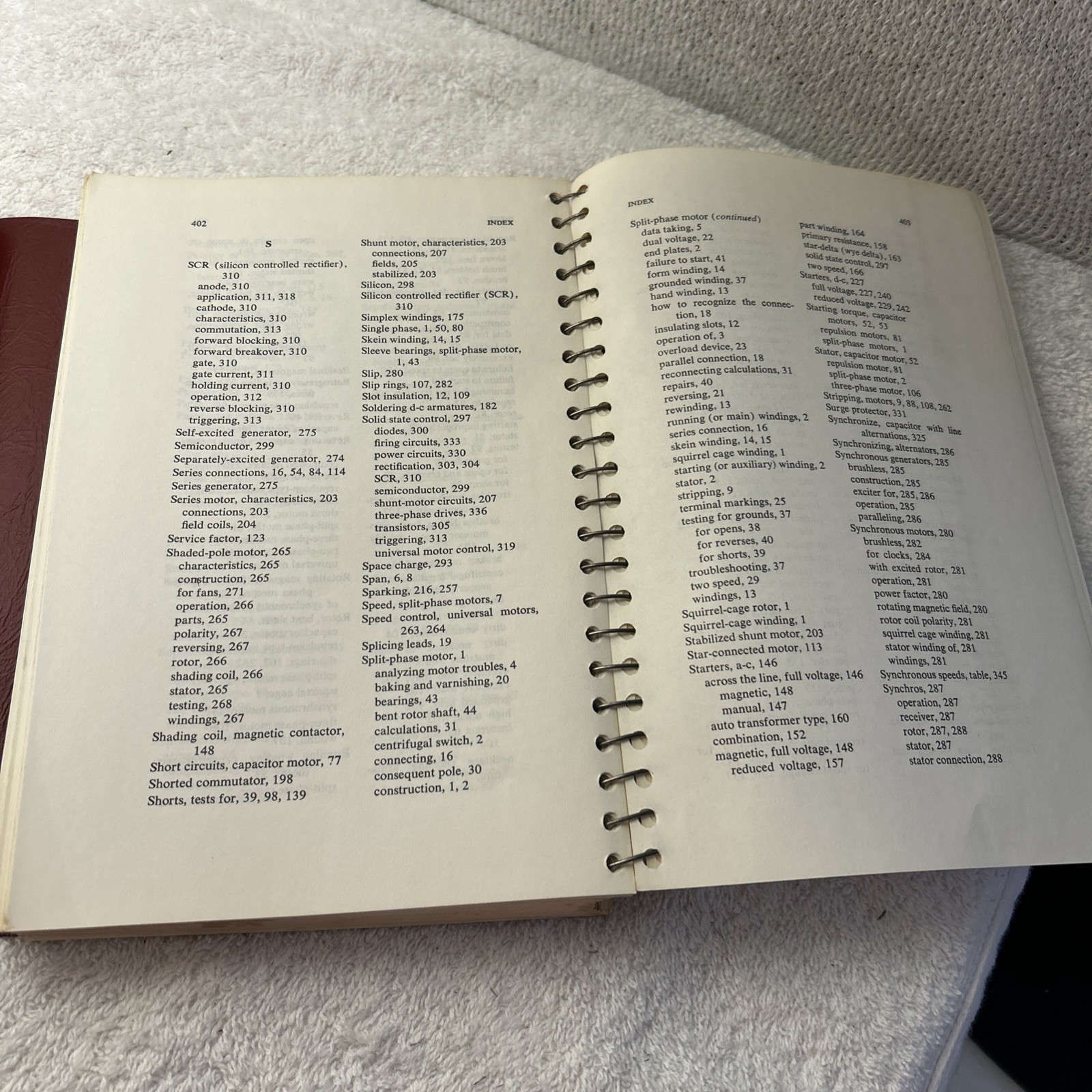 Electric Motor Repair Robert Rosenberg Book Second Edition Double Sided Spiral