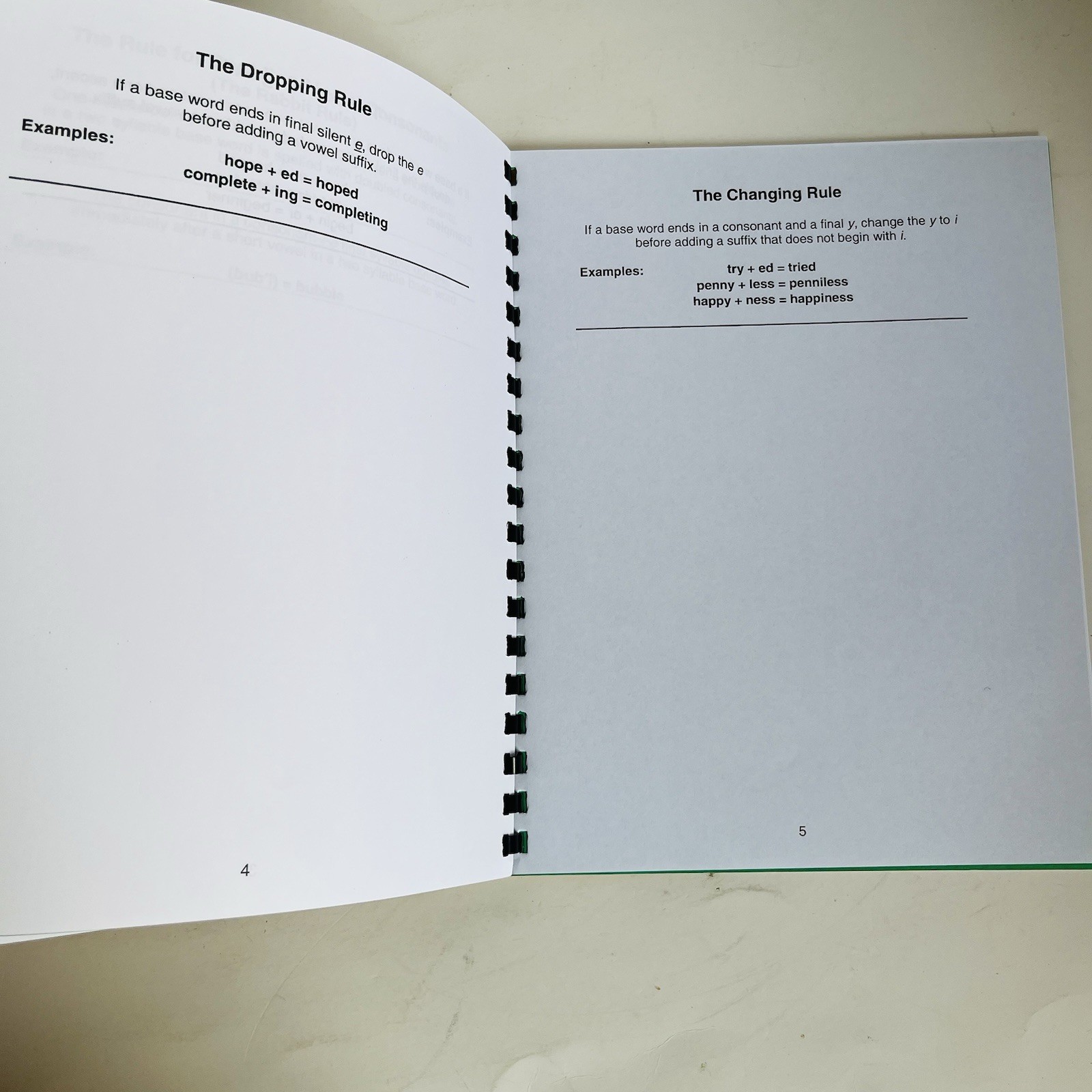 Scientific Spelling Student Notebook Suzanne Carreker Neuhaus Dyslexia Unused
