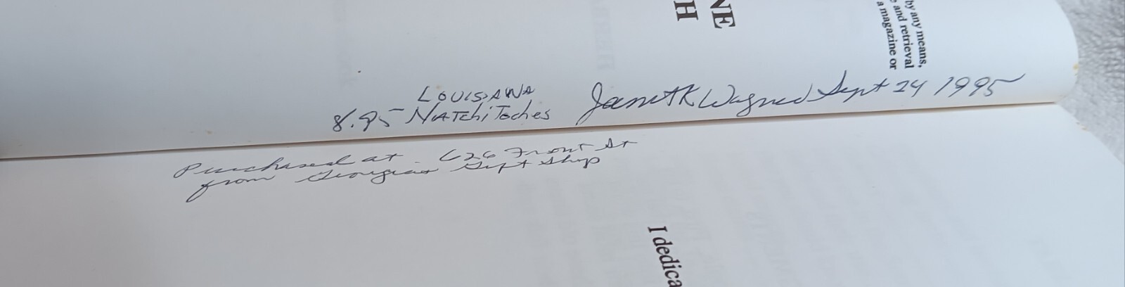 Herbal & Folk Medicine of Louisiana and the South (Touchstone • 1993 • Signed)