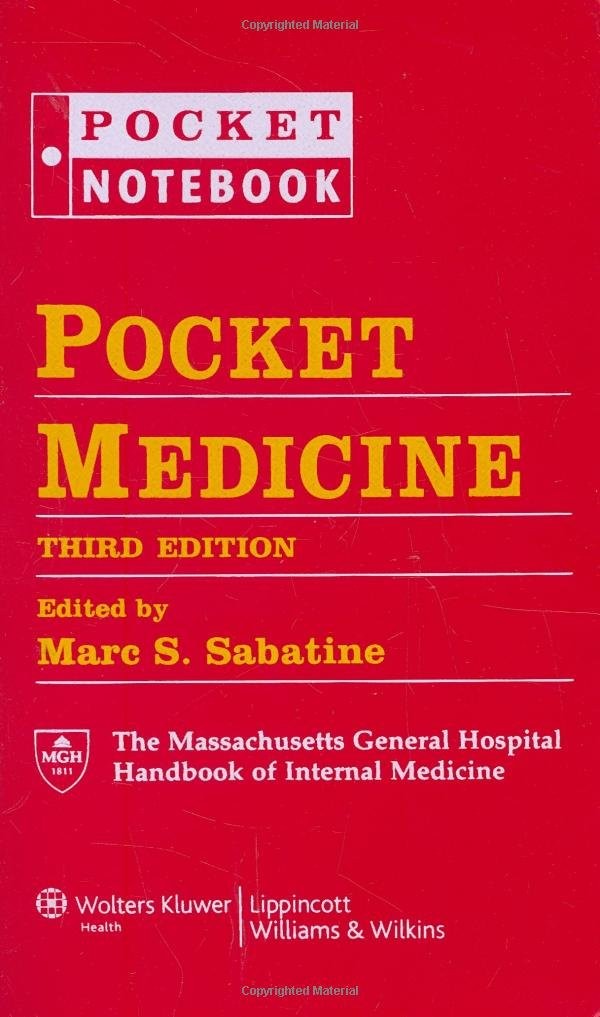 Pocket Medicine: The Massachusetts General Hospital Handbook of Internal Med…