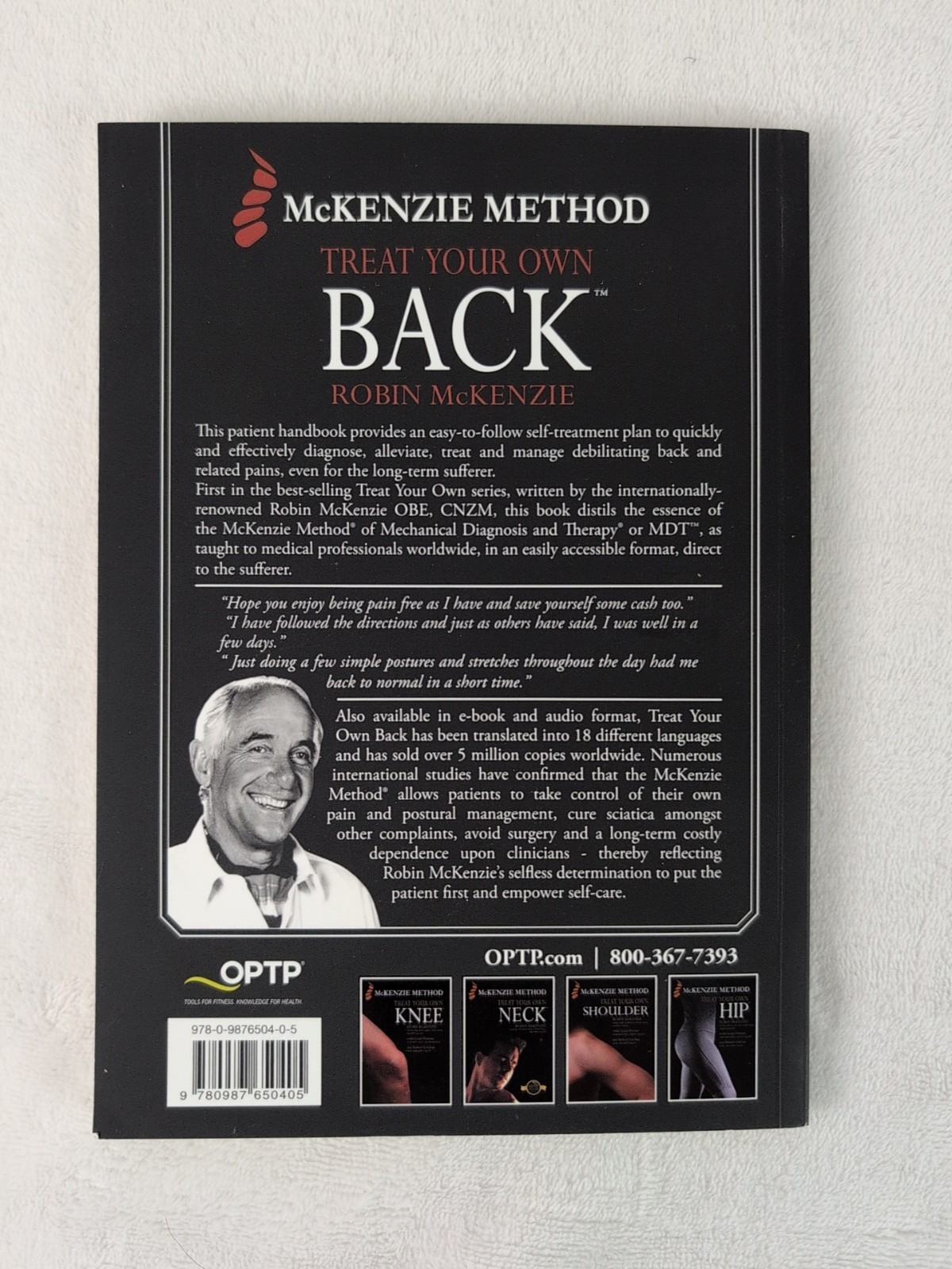 Treat Your Own Back by Robin McKenzie (Trade Paperback)