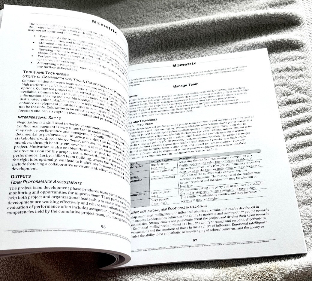 📔Mometrix PMP Test Exam Prep 2023 Project Management Professional Certification