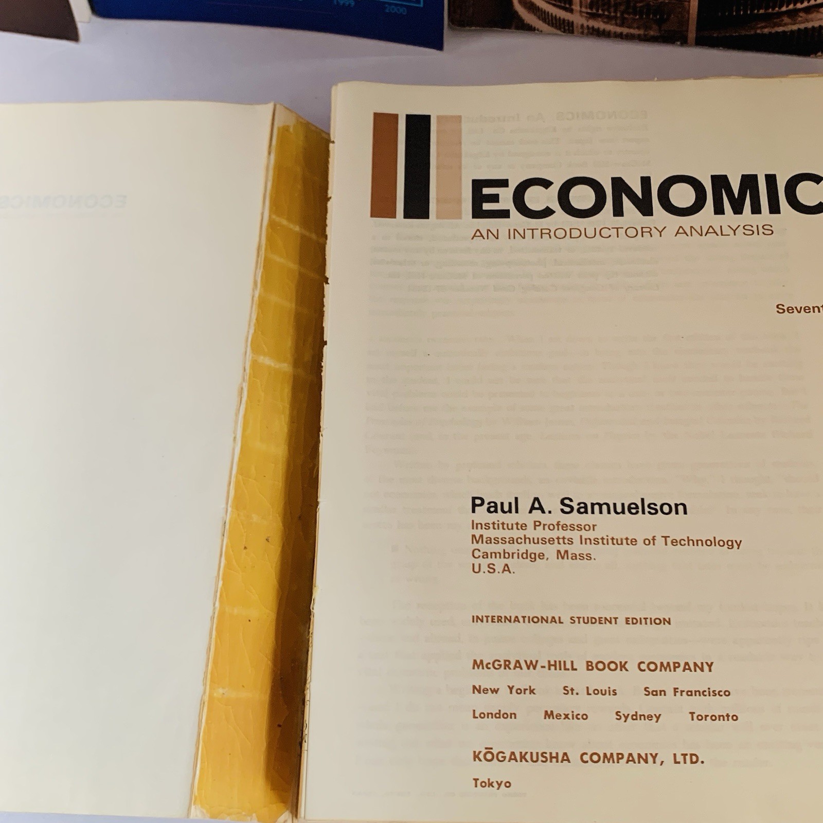 Economics Book Bundle x 5 Mixed Paperback Vintage Lot Samuelson Economist etc