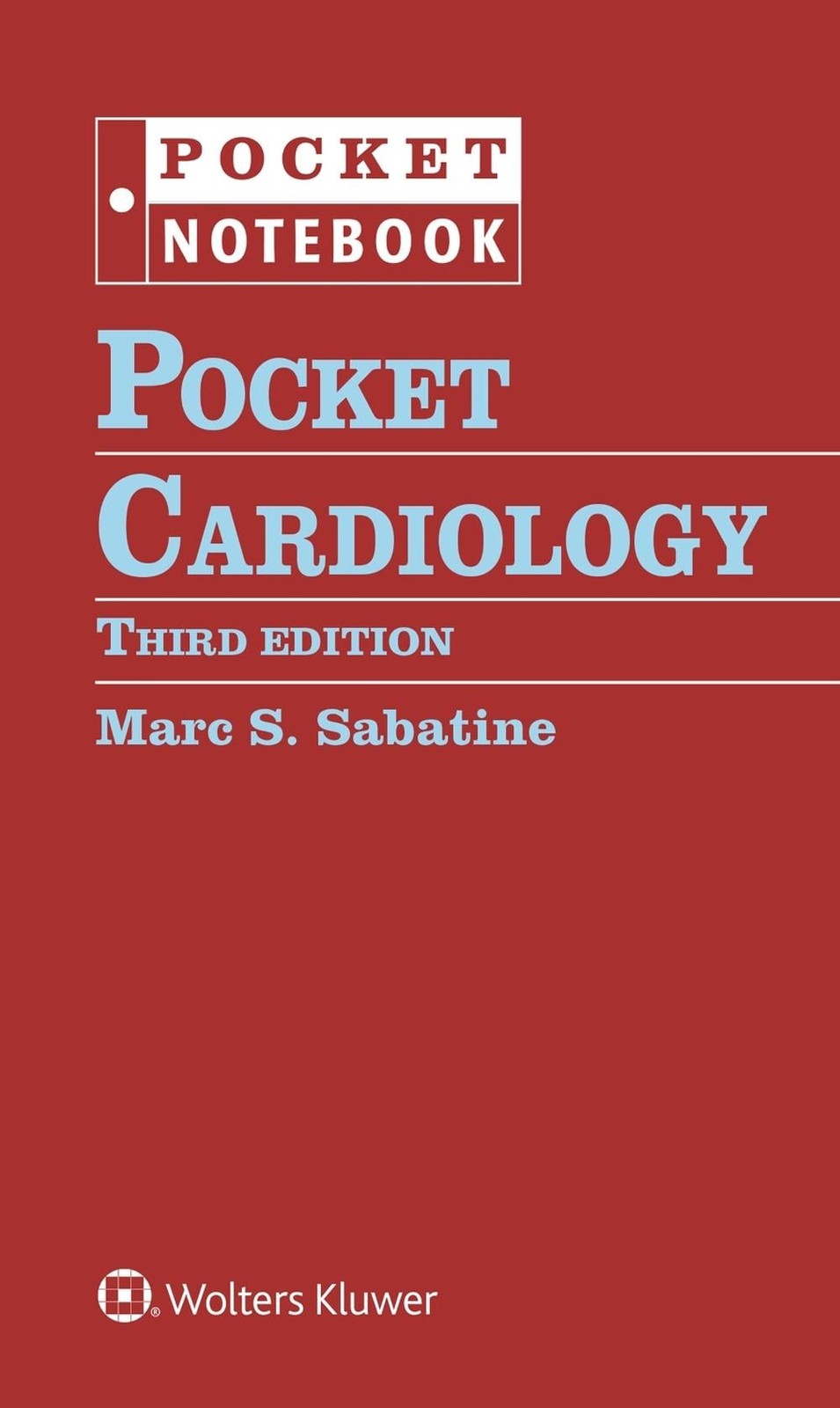 Pocket Cardiology by MARC SABATINE Spiral Book