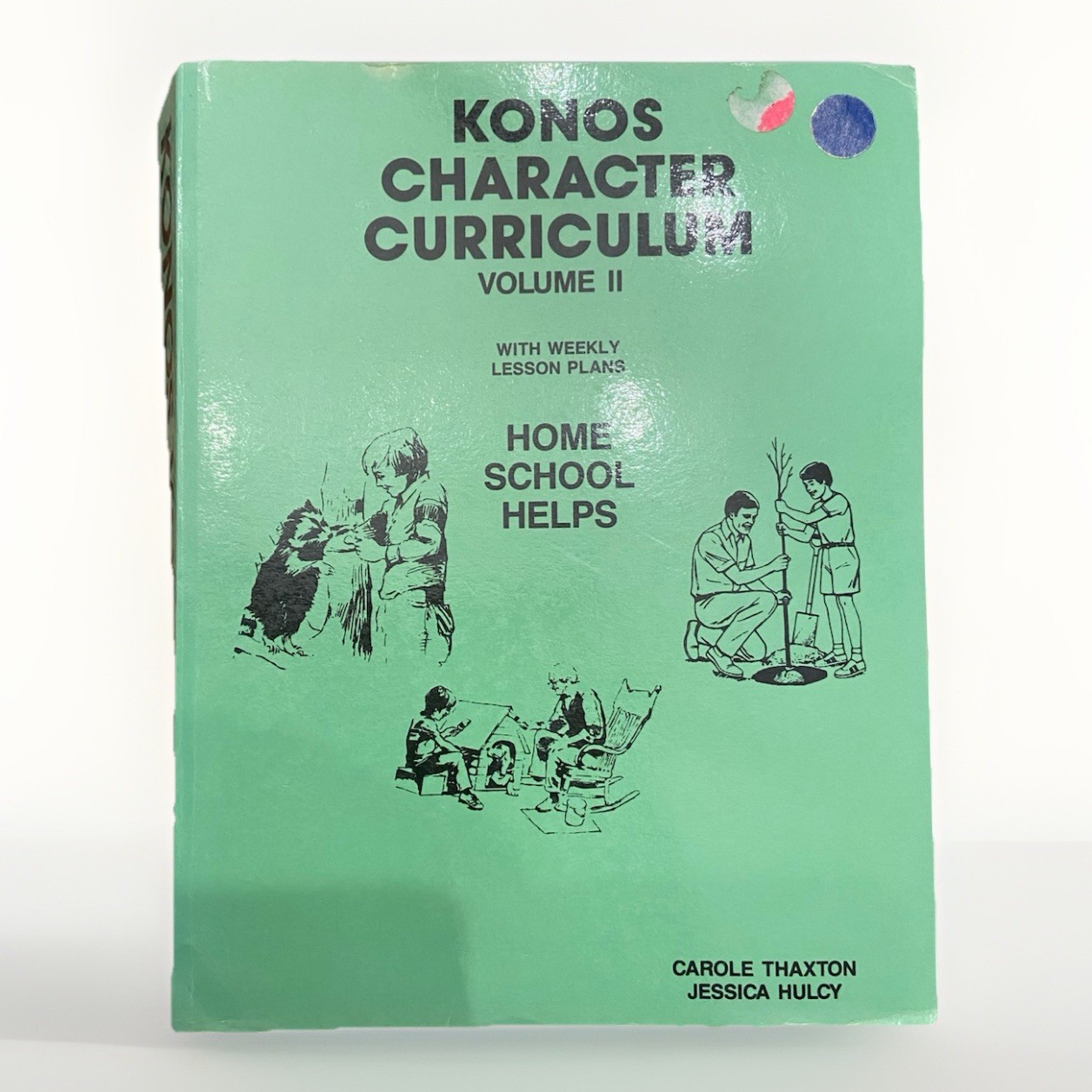Konos Character Curriculum Volume II Home School Helps Lesson Plans Classic 1989