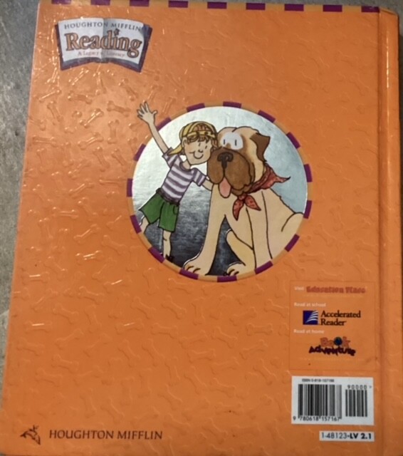 Houghton Mifflin Reading California: Adventures Level 2.1 GOOD Book 2003 1st Ed.