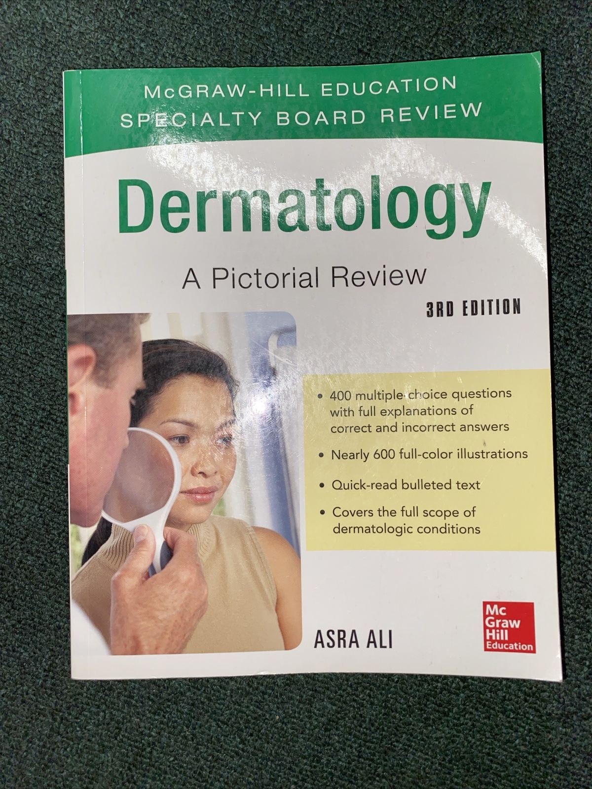 McGraw-Hill Specialty Board Review Dermatology a Pictorial Review 3/e by Asra…
