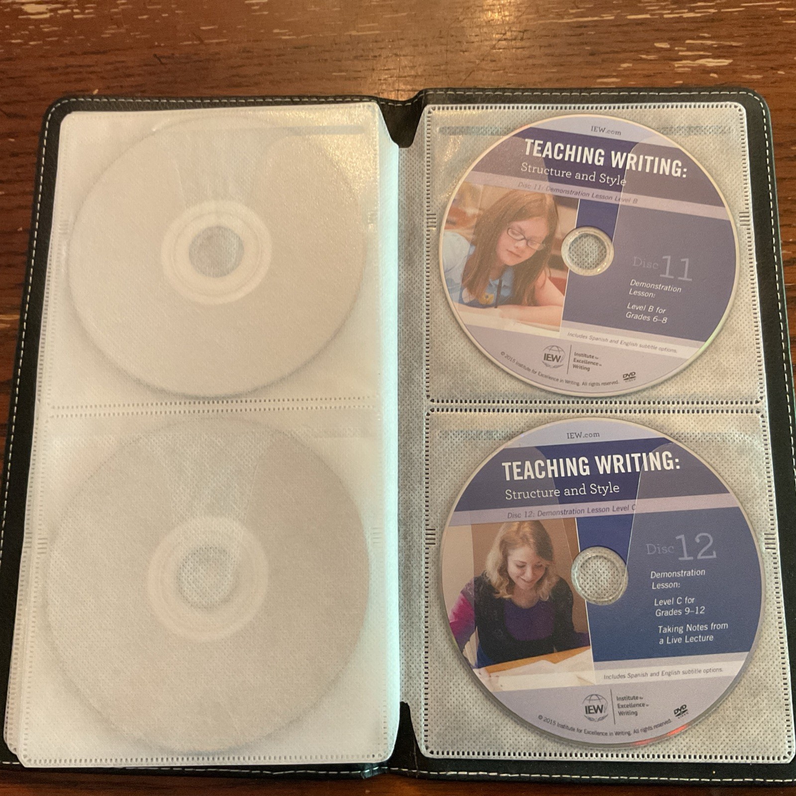 EXCELLENT Teaching Writing: Structure And Style Seminar Workbook + DVDs