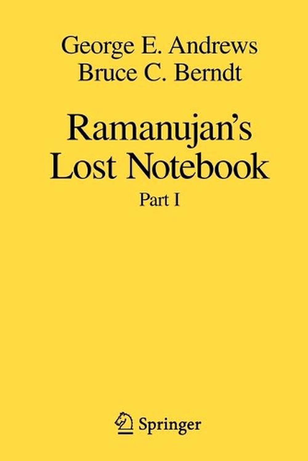 Ramanujan’s Lost Notebook: Part I by George E. Andrews (English) Paperback Book