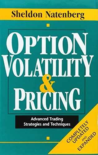Option Volatility & Pricing: – Hardcover, by Natenberg Sheldon – Acceptable n