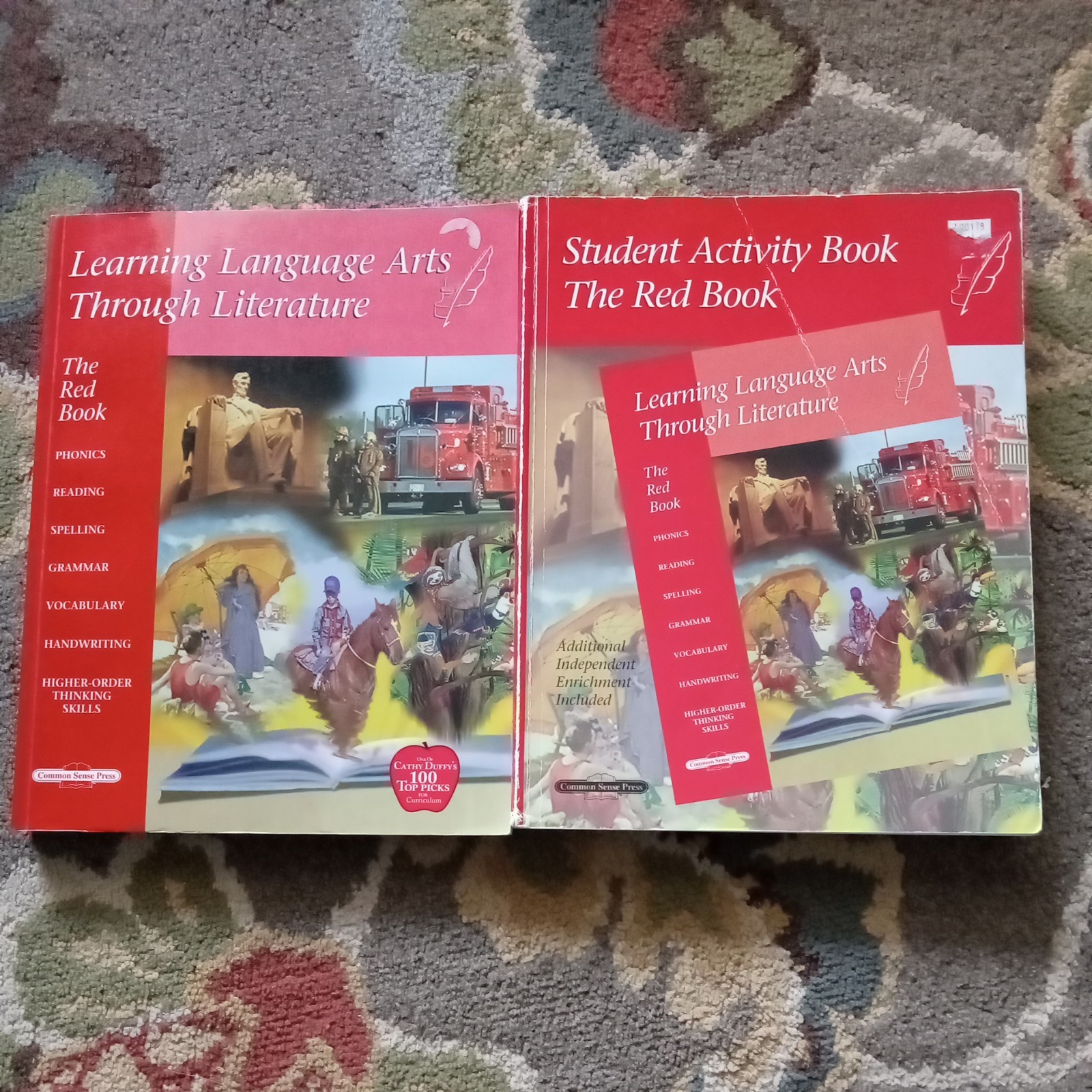 Student Activity Book; The Red Book (Learning Language Arts Through Literatu…