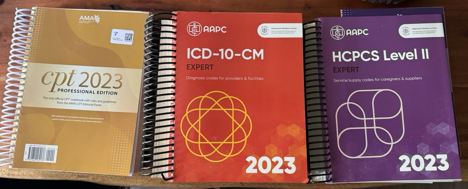 Complete Coding Set, AMA CPT 2023 P E, ICD1-10-CM EXPERT, HCPCS Level II EXPERT