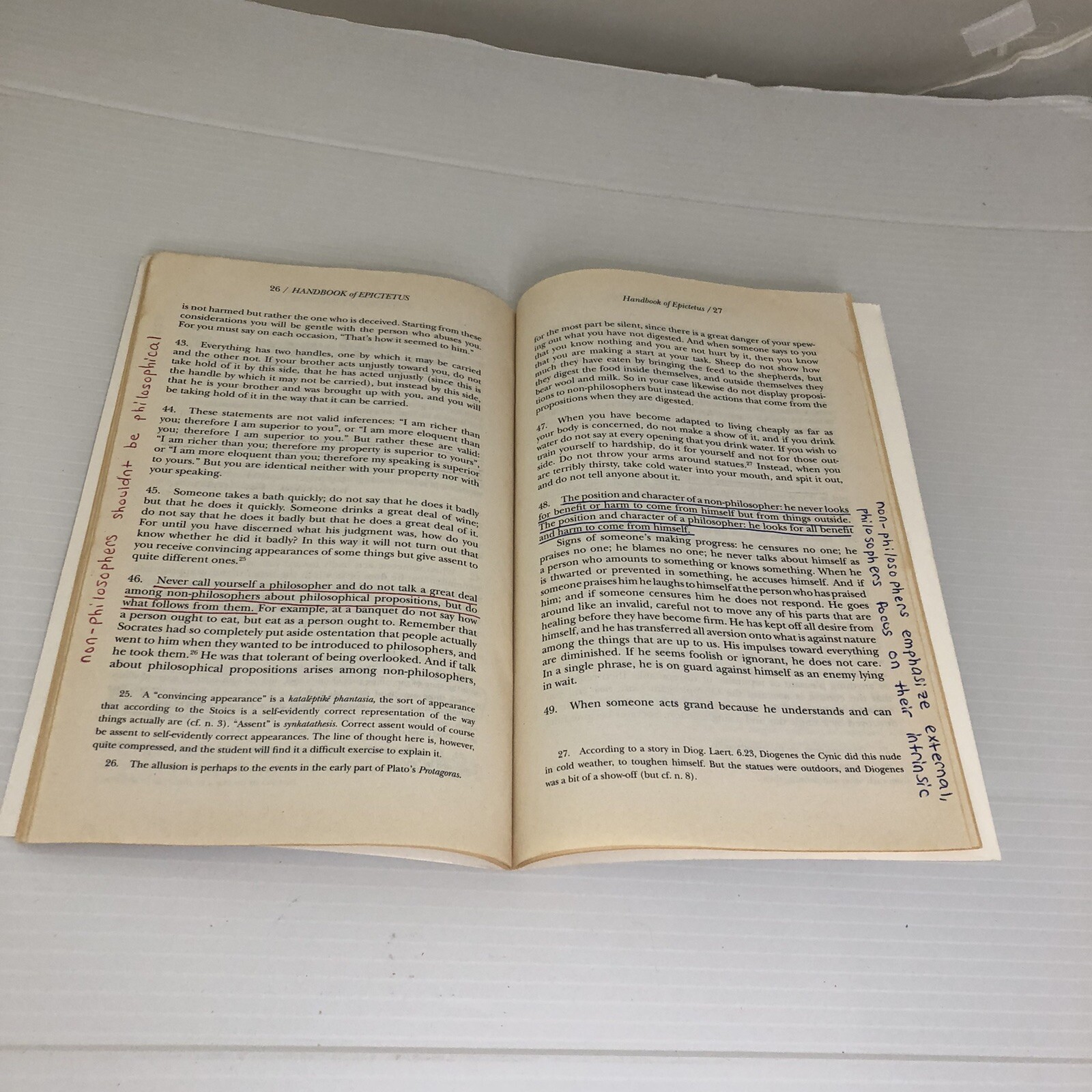 Hackett Classics Ser.: The Handbook (the Encheiridion) by Epictetus (1983, Trade