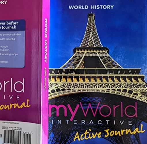 MIDDLE GRADES WORLD HISTORY – Paperback, by Savvas Learning Co – Very Good t