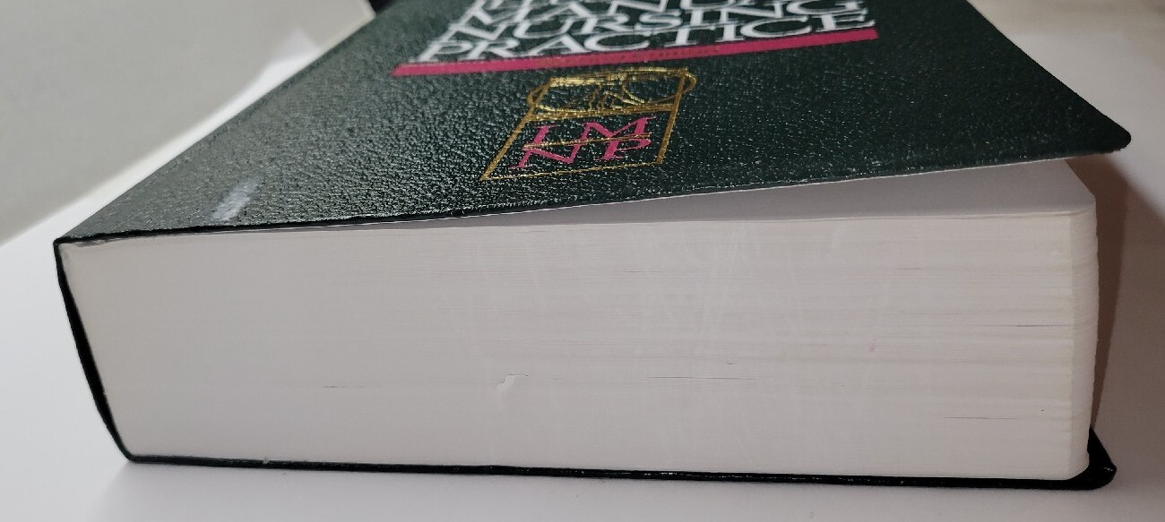 Illustrated Manual of Nursing Practice 1994 Springhouse Publishing Hardcover