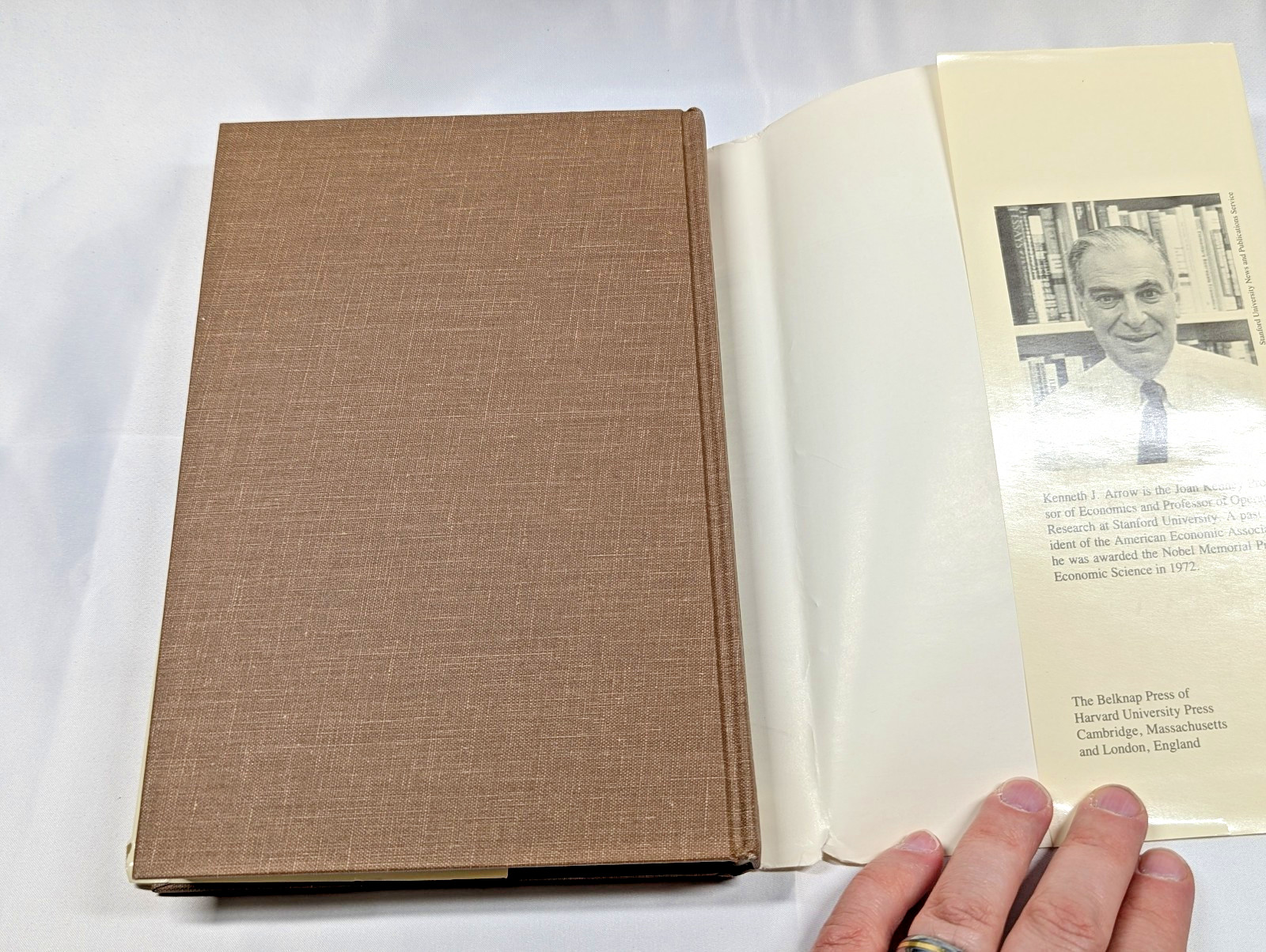Applied Economics 6 Collected Papers of Kenneth J Arrow 1985 HC Free Shipping