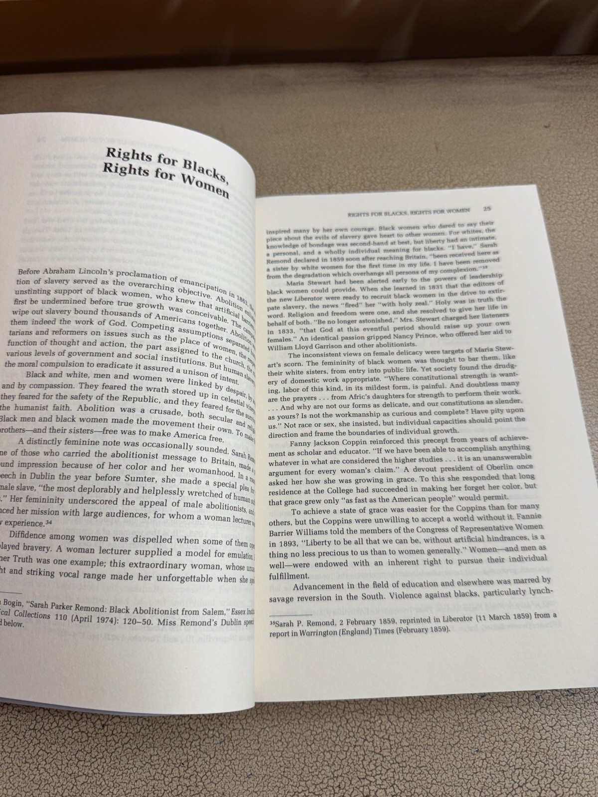 Black Women in Nineteenth-Century American Life 1991 Penn State Press