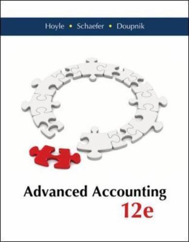 Advanced Accounting by Hoyle, Joe Ben; Doupnik, Timothy; Schaefer, Thomas