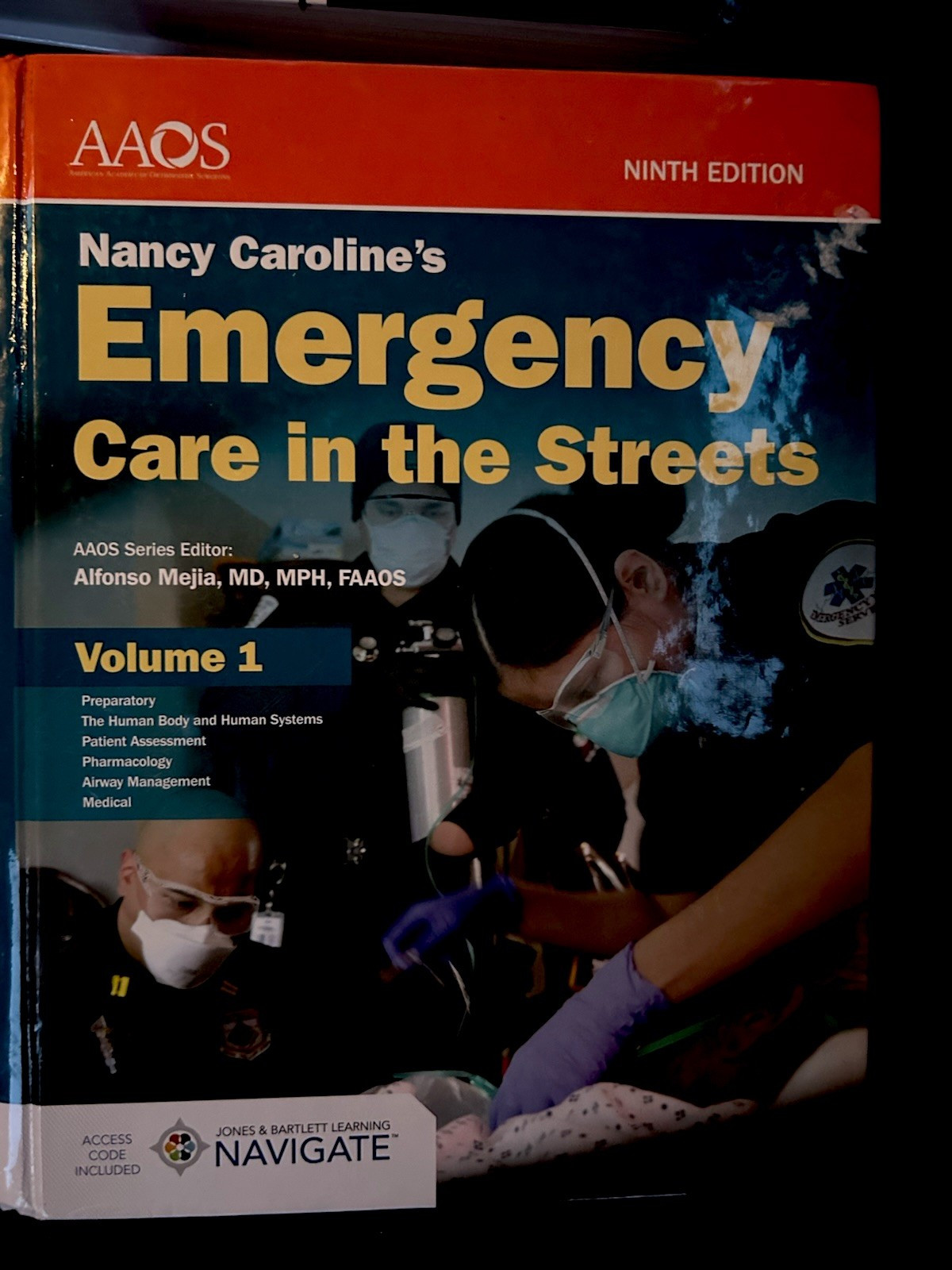 AAOS Nancy Caroline’s Emergency Care in the Streets 9th Ed Vol 1 & 2 English