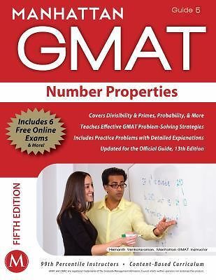 Number Properties GMAT Strategy Guid- 9781935707653, paperback, – Manhattan GMAT