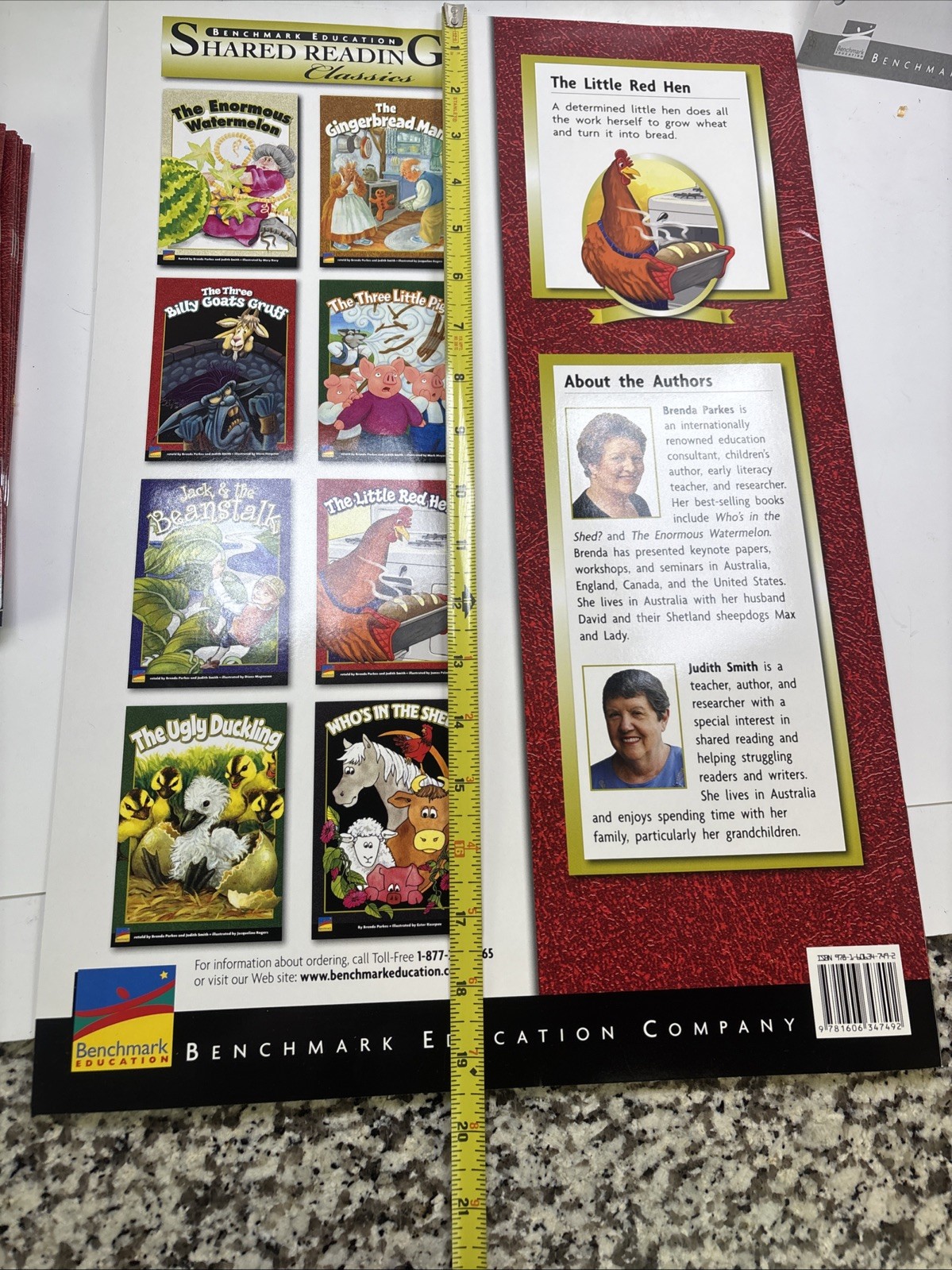 Mixed Lot Of Benchmark Education THE LITTLE RED HEN TEACHER’S RESOURCE SYSTEM