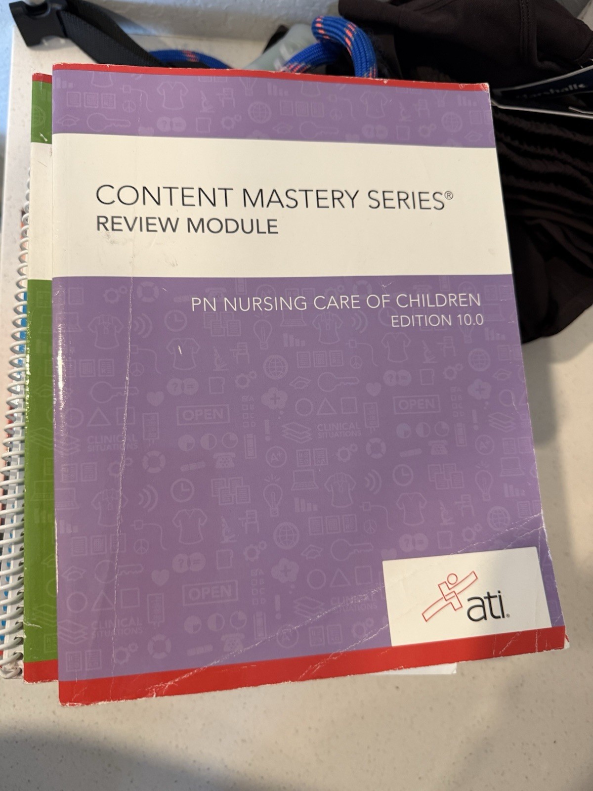 Elsevier ATI Content Mastery Series Nursing & Microbiology Lab Workbook Textbook
