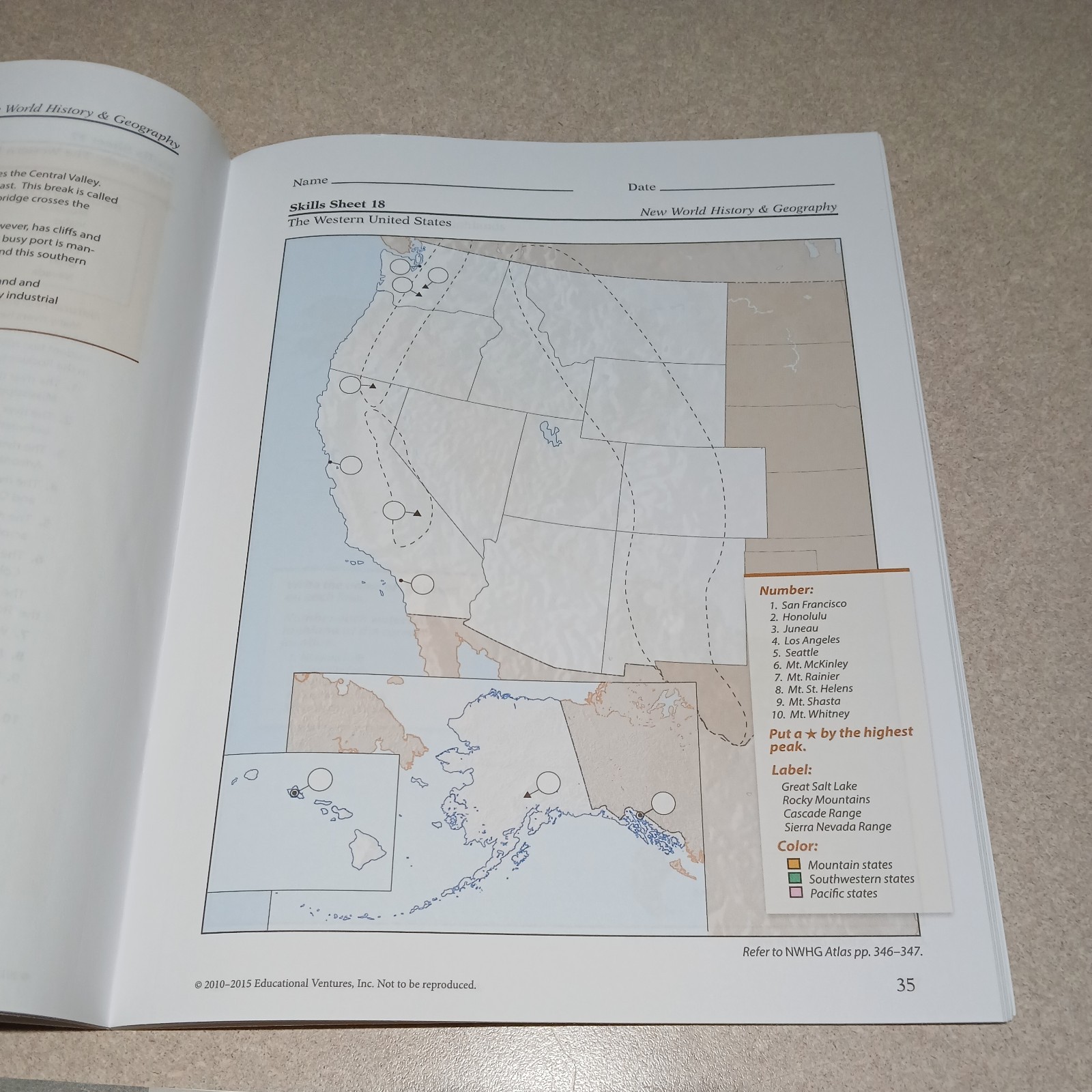 ABeka 6th Grade New World History & Geography Keys, Quizzes, Tests, and Maps