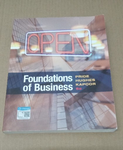 MindTap Course List Ser Foundations of Business by Robert J. Hughes 6th Edition