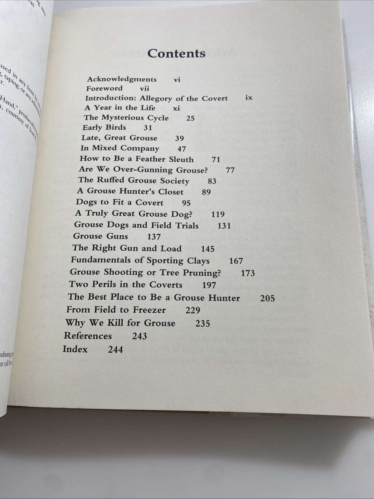 The Grouse Hunters Almanac – HC Dorsey, Chris Looks Unread – lfb2u