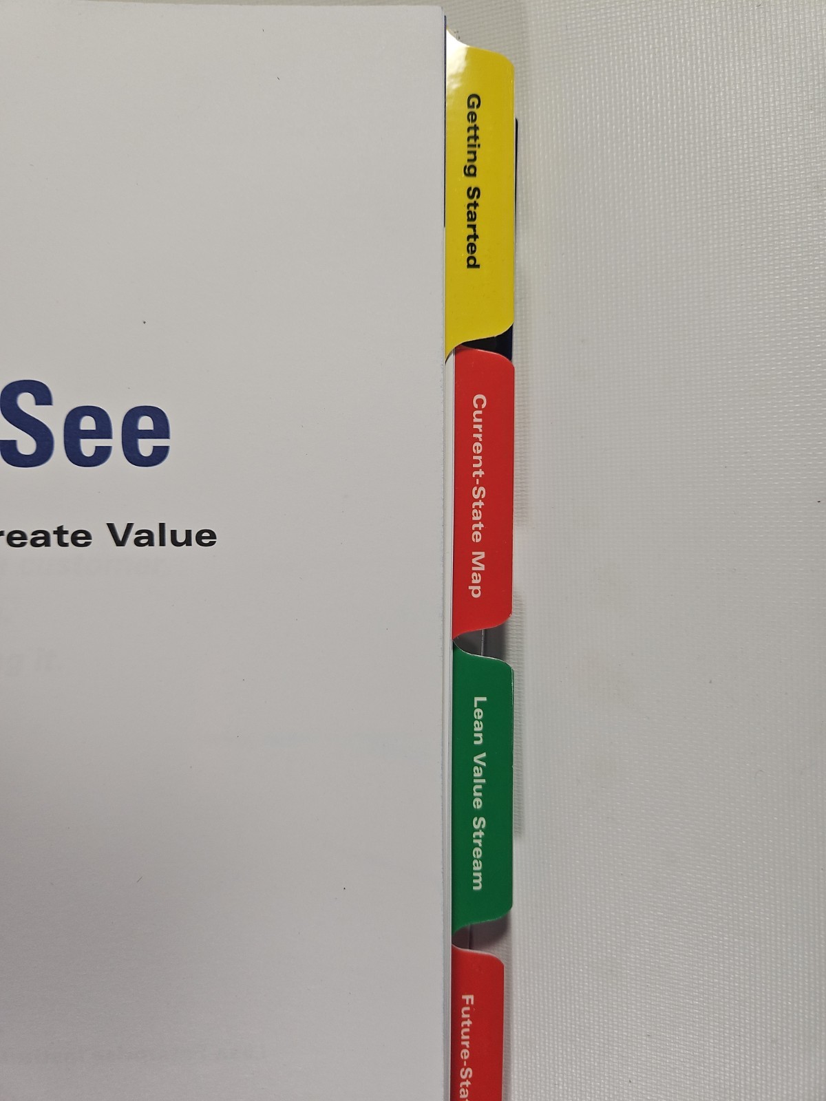 Learning to See: Value Stream – Spiral-bound, by Mike Rother; John – Good