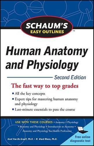 Schaum’s Easy Outline of Human Anatomy and Physiology, Second Edition (Sc – GOOD