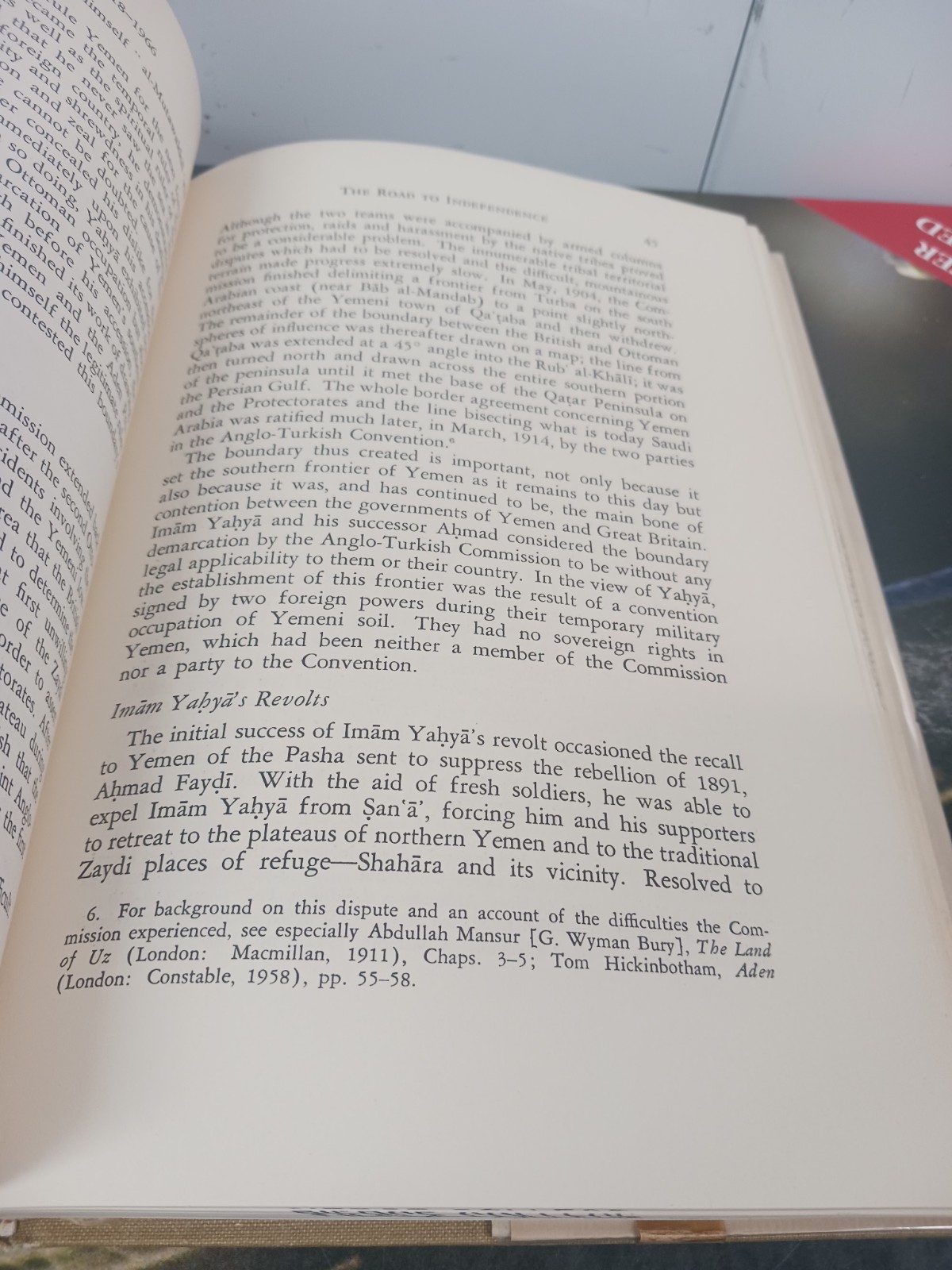 MODERN YEMEN 1918-1966 (THE JOHNS HOPKINS UNIVERSITY By Manfred W. Wenner