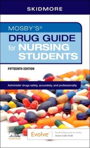 Mosbys Drug Guide for Nursing Students – Paperback – VERY GOOD