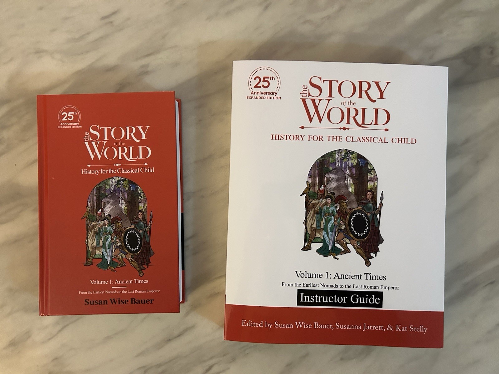 Story Of The World By Susan Wise Bauer + Instructor Guide Revised 25th Edition
