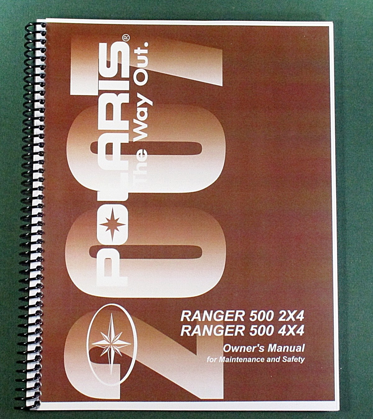 2007 Polaris Ranger 500 4×4 Owner’s Manual: 118 Pages & Protective Covers!