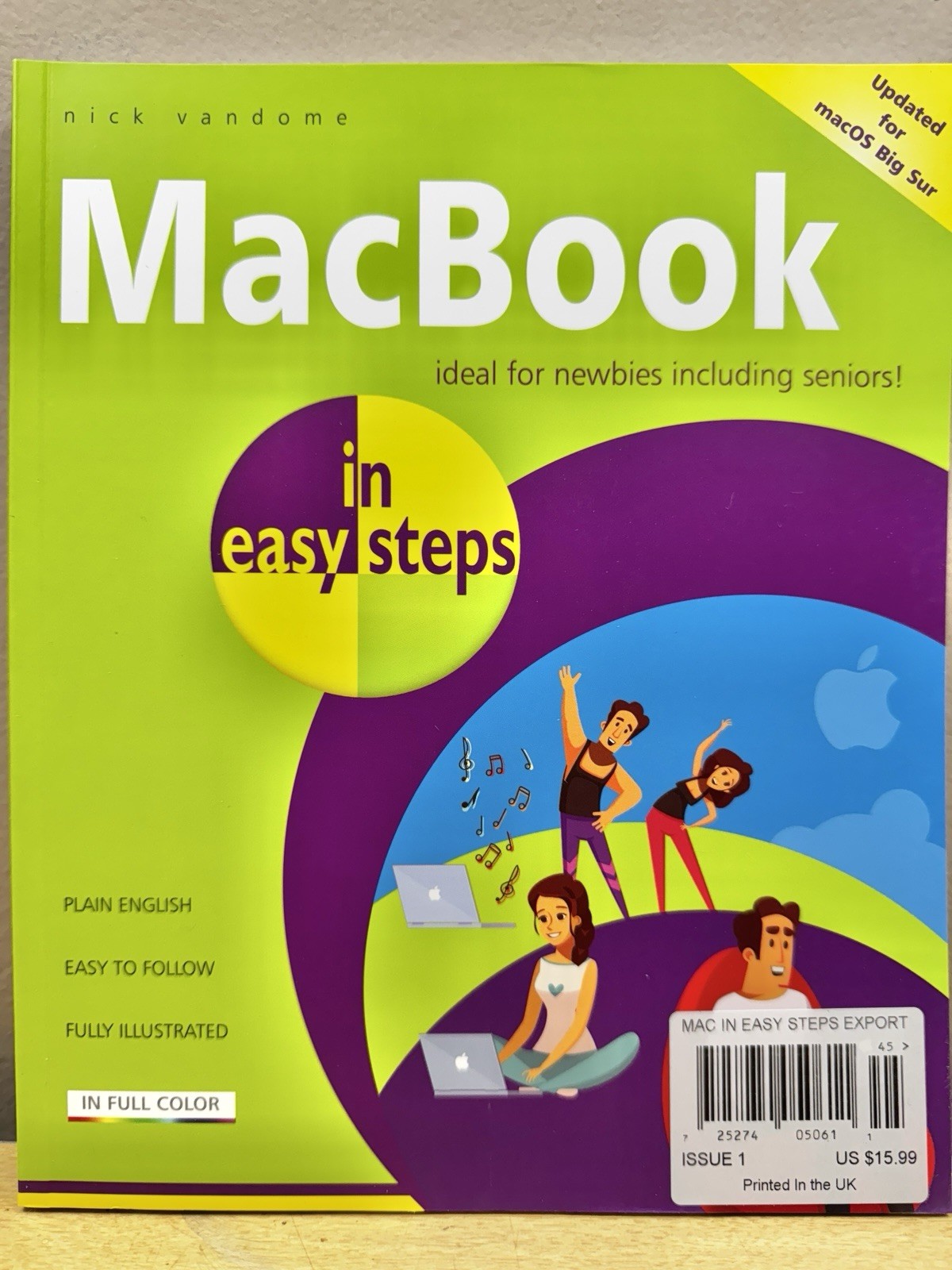 Macbook in Easy Steps by Vandome, Nick