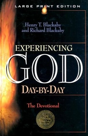 EXPERIENCING GOD DAY-BY-DAY (LARGE PRINT EDITION) By Henry T. Blackaby & Richard