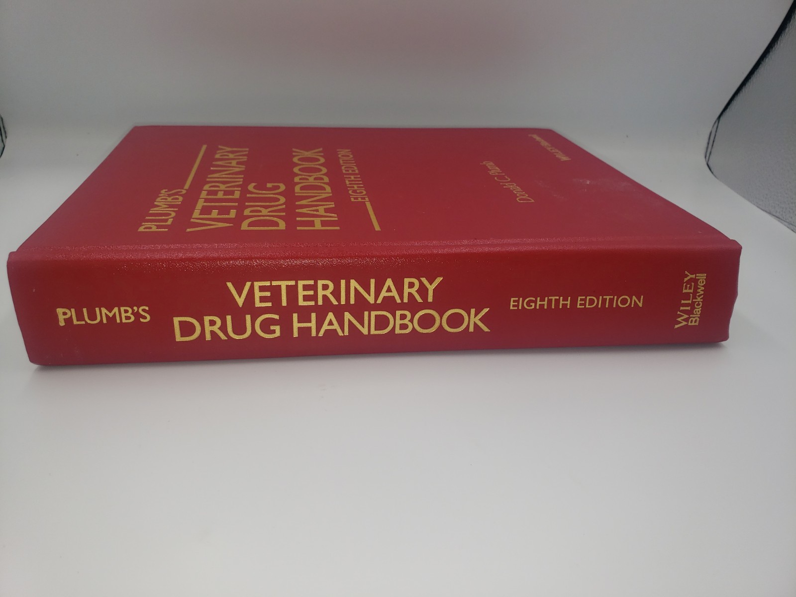 Plumb’s Veterinary Drug Handbook by Donald C. Plumb ~ Eighth Edition 2015 HC
