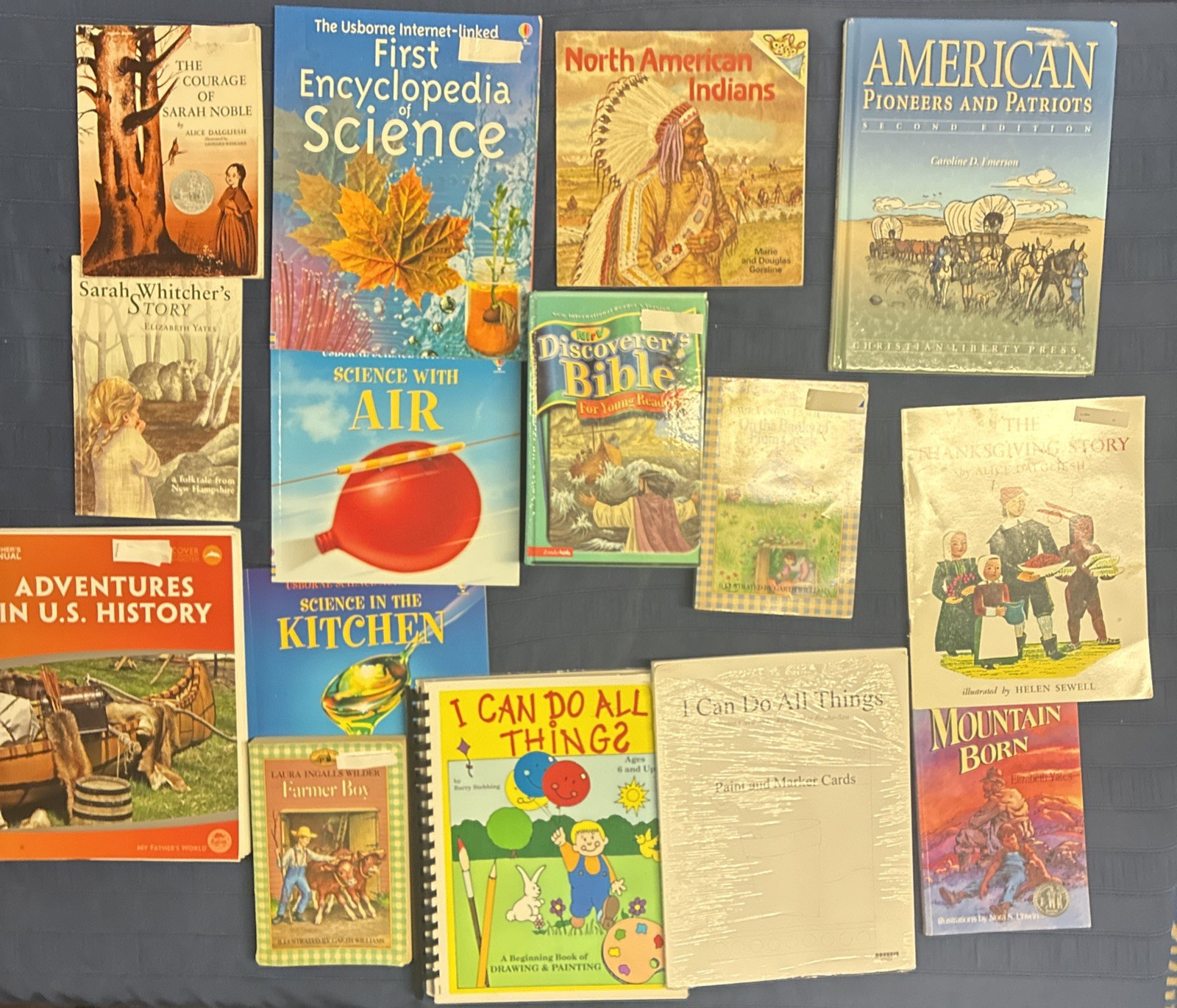 My Father’s World ~ Adventures in US History Set of 15 – Teacher Manual & Books
