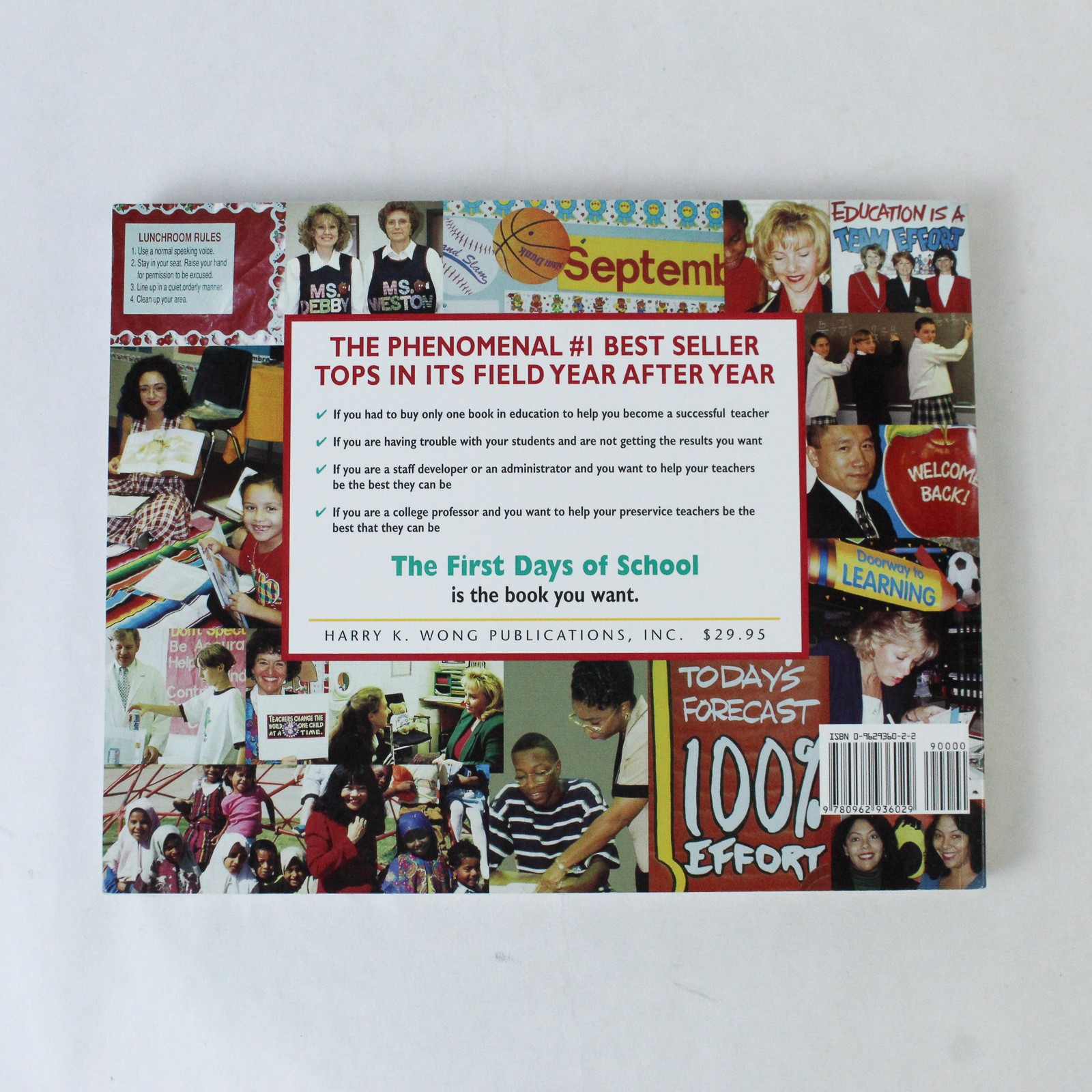 The First Days of School Rosemary T. Wong Harry K. Wong 1998 Paperback