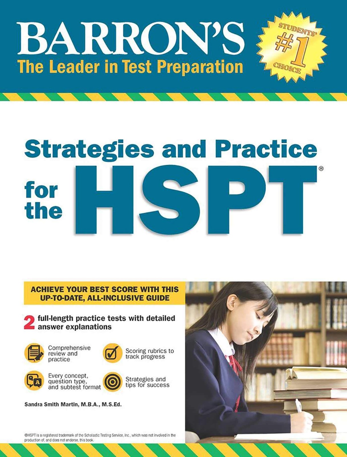 Strategies and Practice for the HSPT (Barron’s Test Prep) – Martin, Sandra -…