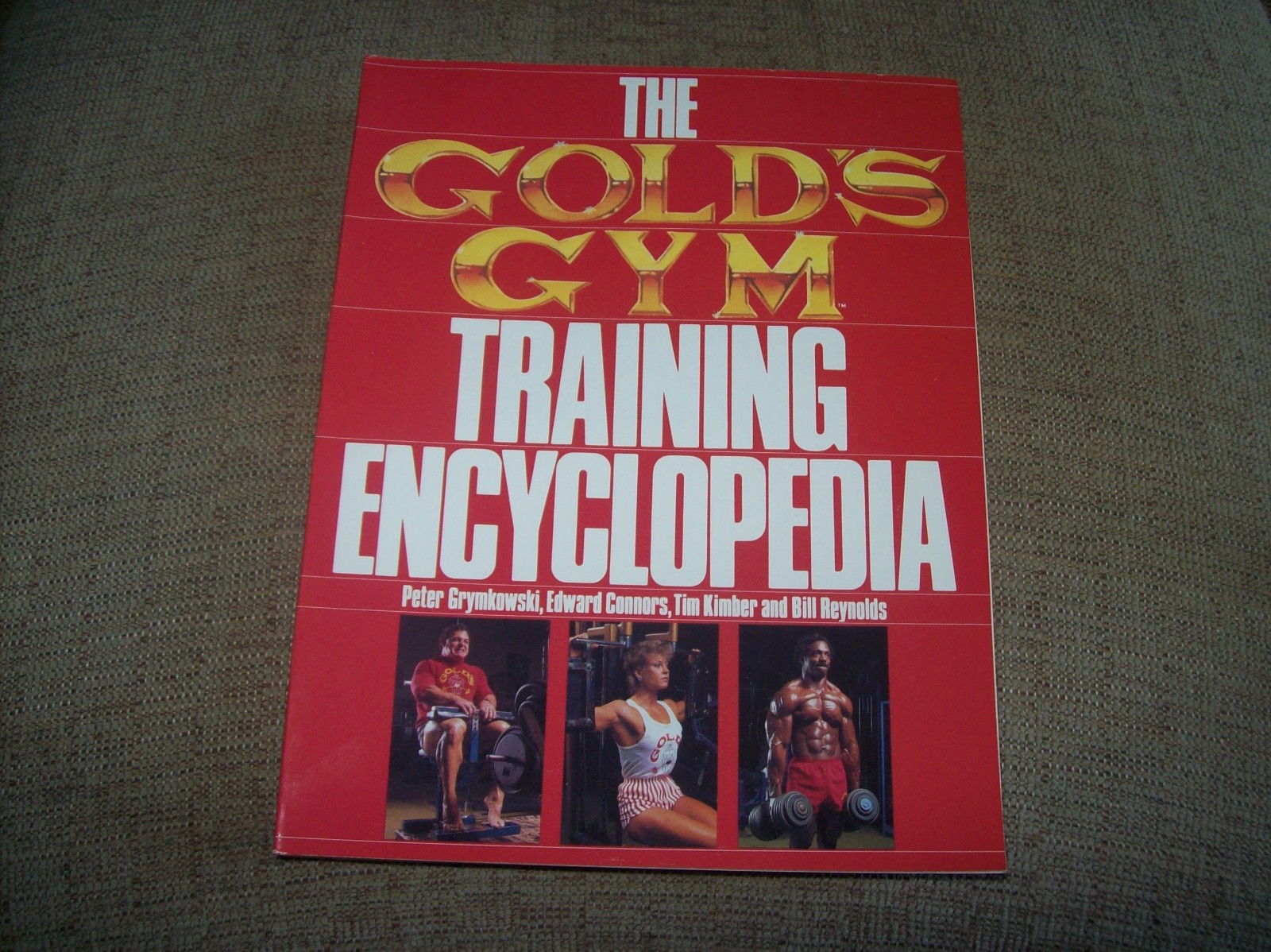 THE GOLD’S GYM TRAINING ENCYCLOPEDIA 1984 BodyBuilding FITNESS Exercise PLATZ ab
