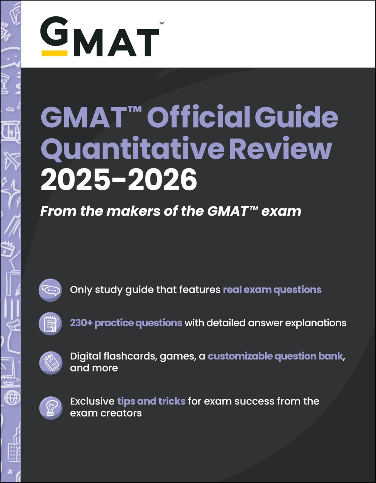 GMAT Official Guide Quantitative Review 2025-2026: Book + Online Question Ba…