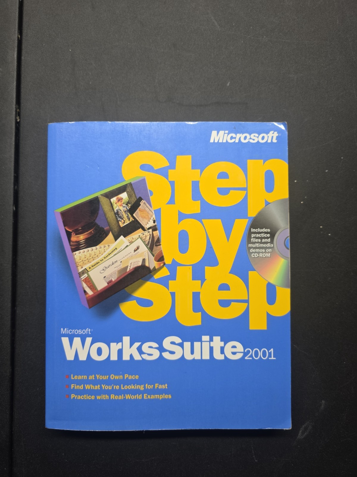 Step-By-Step Microsoft Works Suite 2001 W/ CD-ROM Computer Programming Book