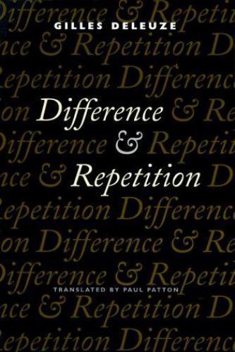 Difference and Repetition, Paperback by Deleuze, Gilles; Patton, Paul (TRN), …