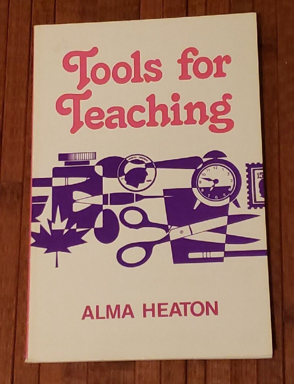 Tools for Teaching by Alma Heaton PB (1992) LDS Mormon Sunday School 1990’s