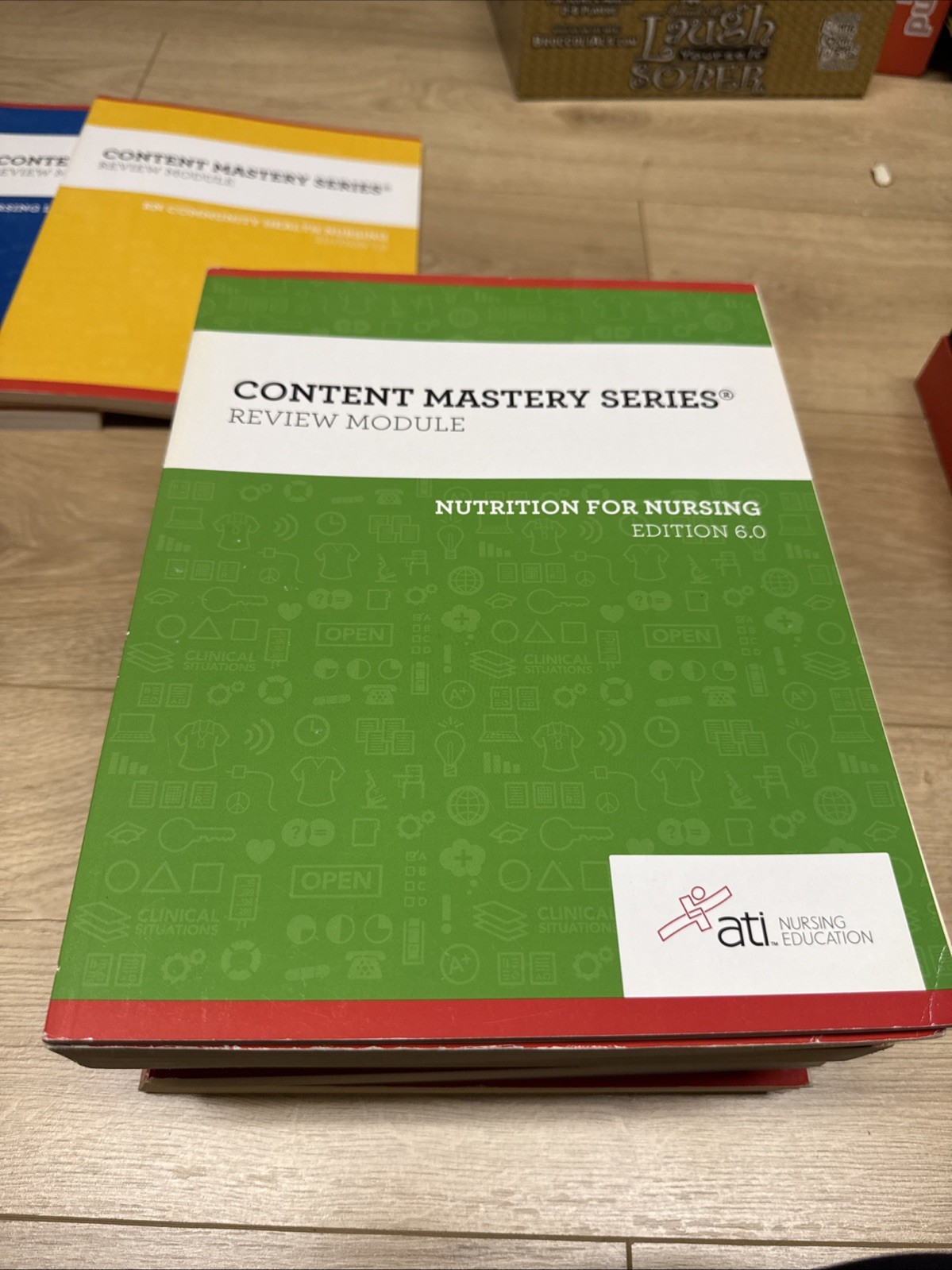 Set 9 ATI Nursing RN Content Mastery Series Review Module Books ATI Clean 2022