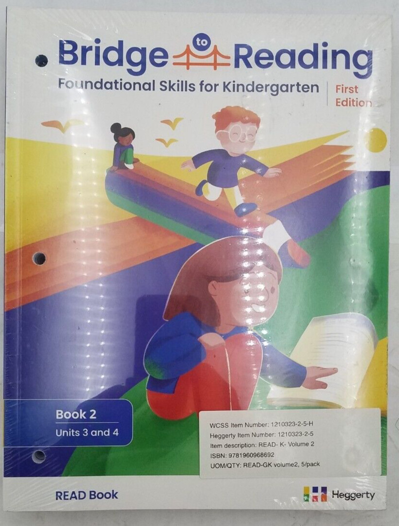 Heggerty Bridge to Reading Foundational Skills Gr K Book 2 & 3-(5 Copies each)