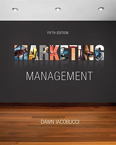 MARKETING MANAGEMENT By Dawn Iacobucci **Mint Condition**