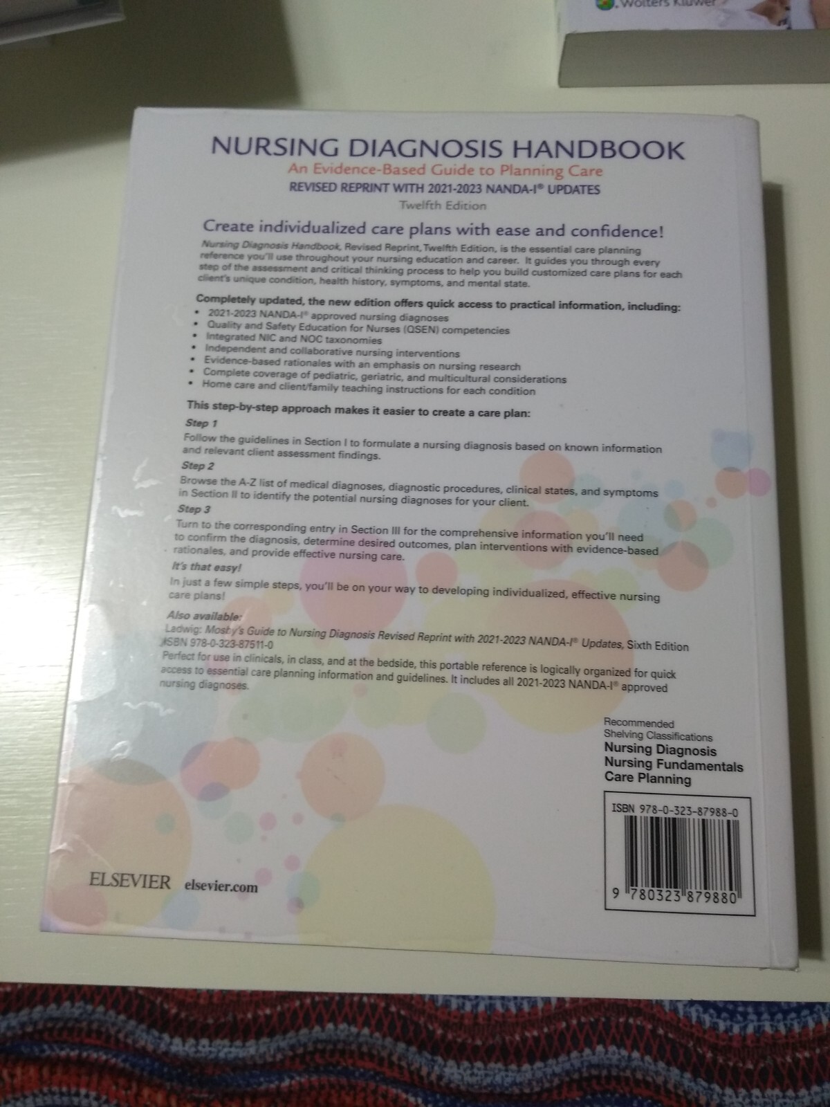 Nursing Diagnosis Handbook, 12th Edition Revised Reprint with 2021-2023